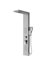 Arezzo Design Columbia zuhanypanel, Inox AR-9137
