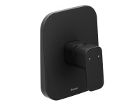 Ravak 10° Free falba süllyesztett zuhanycsaptelep, R-Boxhoz, fekete TD F 066.20BL