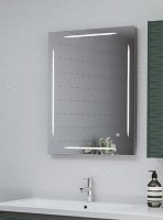 Tboss Floating Mirror Kena tükör, integrált LED világítással, érintőkapcsolóval, fényerős