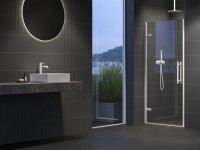 Ravak Cool zuhanyajtó nyíló ajtóval, COSD1