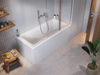 Ravak Natural egyenes akril kád