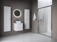 Ravak Blix II NBLDP2 zuhanyajtó, tolóajtóval