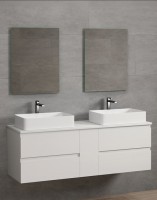 Coycama Moon szögletes, elforgatható tükör 60x70 cm