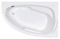 Cersanit Joanna aszimmetrikus akril kád 150x95 cm jobbos kivitelben KÉSZLETSÖPRÉS