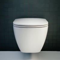 Laufen Lua Advanced Rimless - perem nélküli fali WC + lecsapódásmentes WC ülőke SZETT