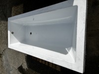 NIWELL Wave 170x70 cm szögletes akril kád