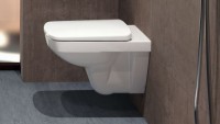 Geberit Selnova Square Rimfree, perem nélküli fali WC, szögletes 501.458.00.7