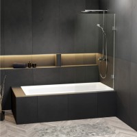 Riho Scandic X107 800 kádparaván,150x80 cm, jobbos vagy balos