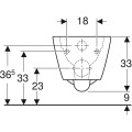 Geberit Smyle Rimfree, perem nélküli fali WC 500.208.01.1