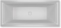 Riho Still Square 180x80 akril kád, minimál design le- és túlfolyóval
