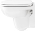 Duravit D-Code WC ülőke, Soft Close - lecsapódásmentes, nemesacél zsanérral