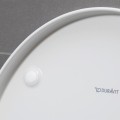 Duravit Durastyle No.1 Compact WC ülőke, nemesacél zsanérral