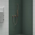 Ravak Állítható zuhanytartó rúd, 70 cm, Rose Gold Brushed 974.60RGB