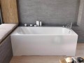 Kolpa San Betty 140x70 cm egyenes akril kád, burkolható, beépíthető változat