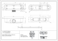 Arezzo Design Stone 90x120 cm kőhatású, lapos, csúszásmentes öntöttmárvány zuhanytálca, 4