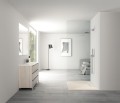 Arezzo Design Stone 90x90 cm kőhatású, lapos, csúszásmentes öntöttmárvány zuhanytálca, 4 s