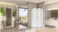 Niagara Wellness Lotus Frost  80x80x190 cm íves zuhanykabin