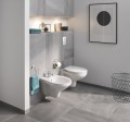 Grohe Bau Ceramic perem nélküli fali WC + lecsapódásmentes WC ülőke